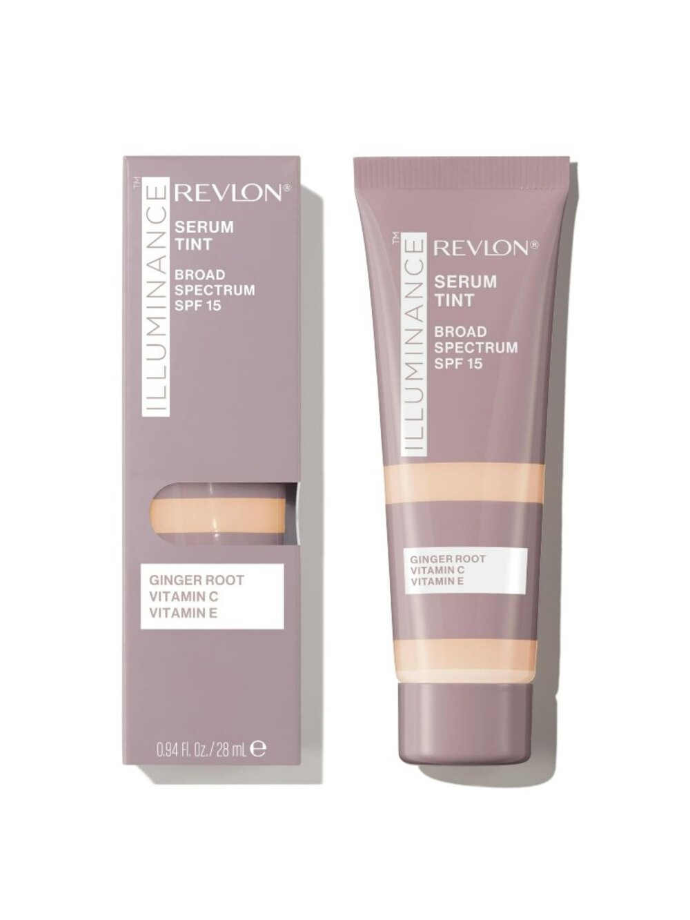Revlon Illuminance Serum Tint SPF 15 - Lightweight Skin-Improving Makeup With Gi
